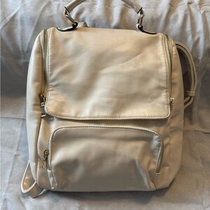Elegant Cream Backpack